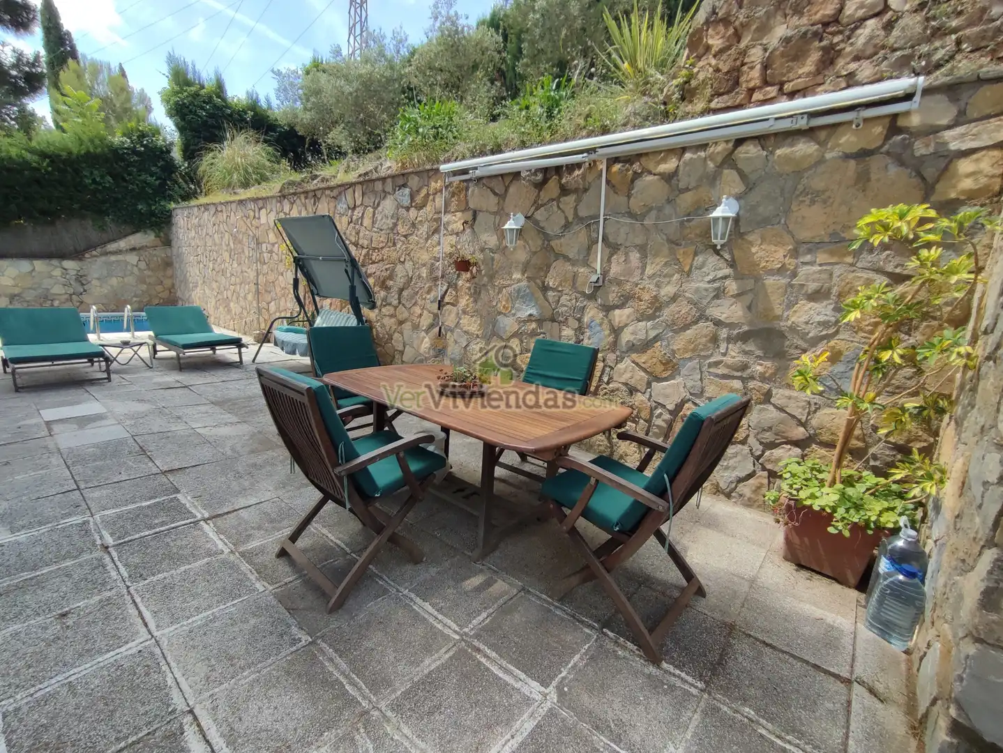 Terraza de Casa o chalet en venta en Vallirana con Calefacción, Jardín privado y Terraza