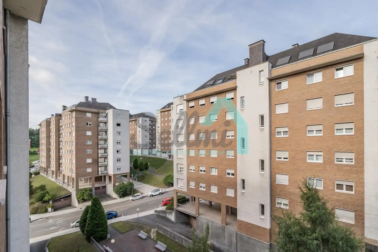 Exterior view of Flat for rent in Oviedo   with Heating, Parquet flooring and Furnished