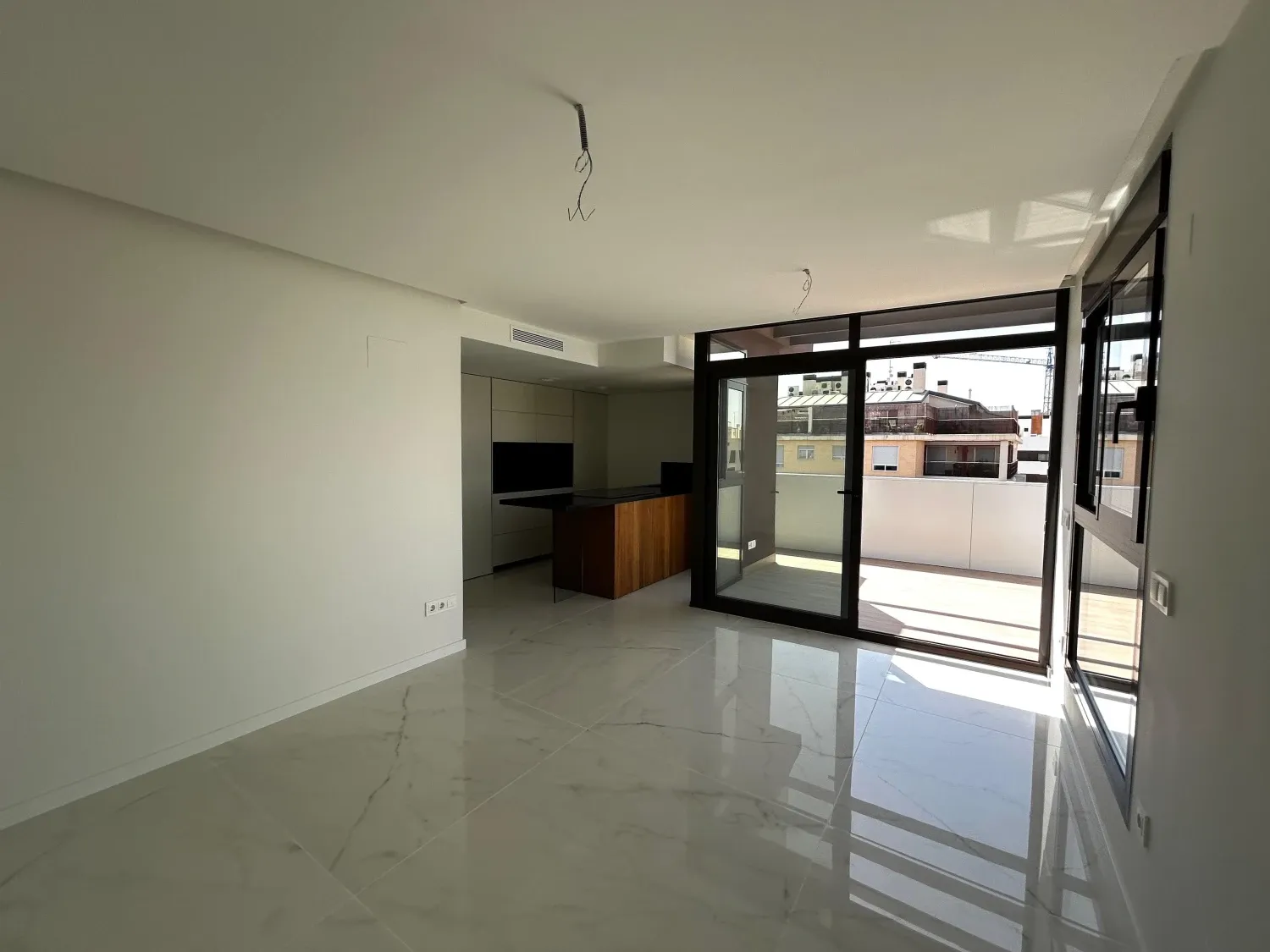 Living room of Flat for sale in  Murcia Capital  with Air Conditioner, Heating and Terrace