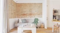 Living room of Apartment for sale in  Barcelona Capital  with Air Conditioner and Balcony