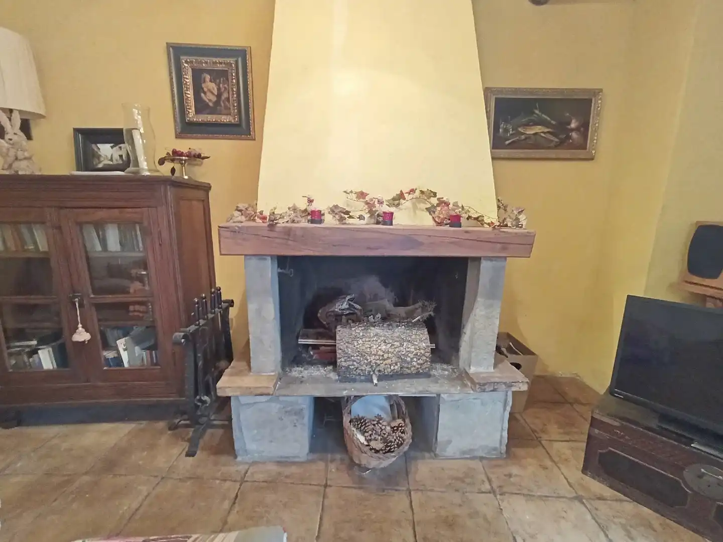 Sala de estar de Finca rústica en venta en Lascuarre con Calefacción y Trastero