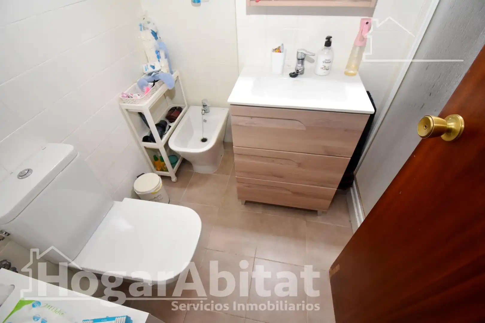 Bathroom of Flat for sale in Castellón de la Plana / Castelló de la Plana  with Air Conditioner, Heating and Furnished