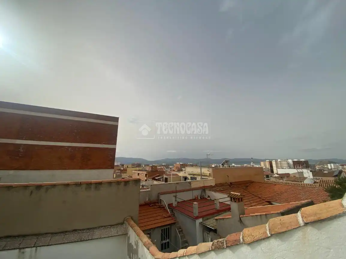 Vista exterior de Casa adosada en venta en Puertollano