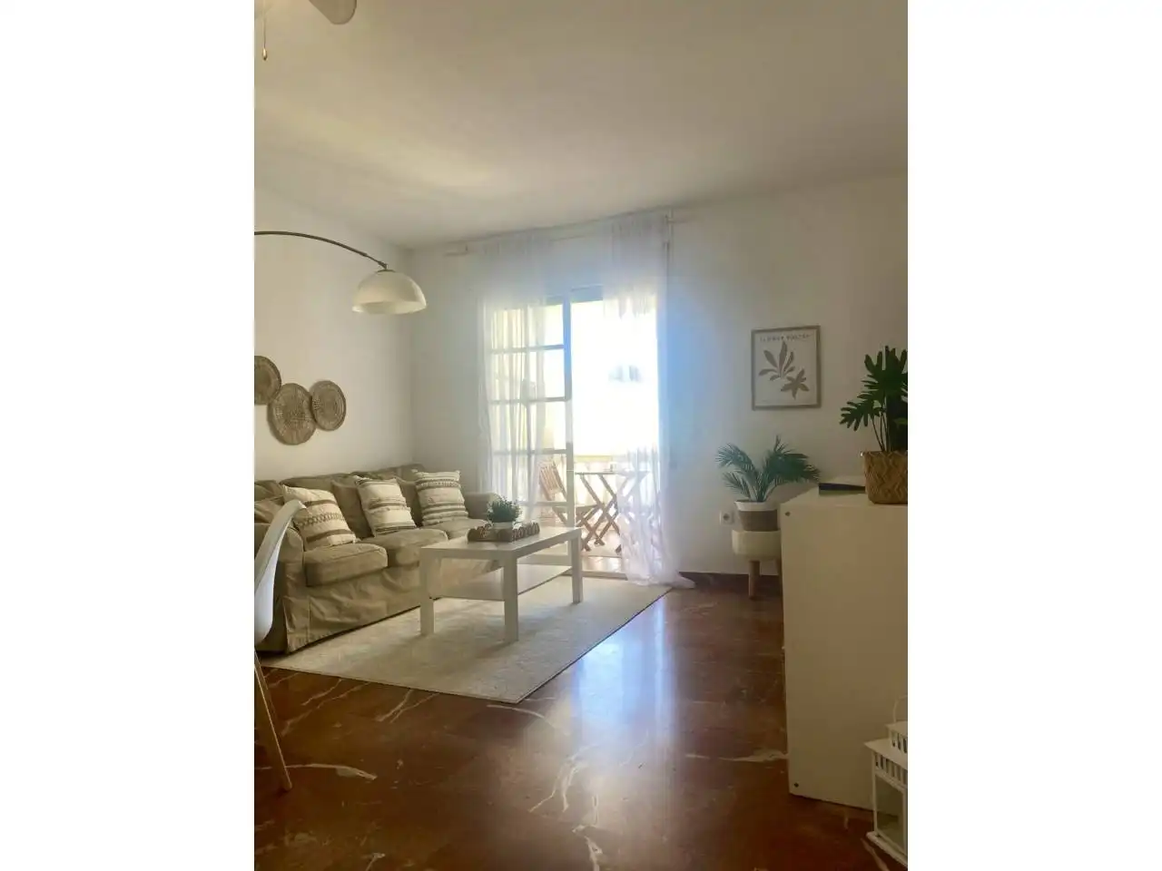 Wohnzimmer von Wohnung zur Miete in Torrox mit Klimaanlage, Möbliert und Balkon