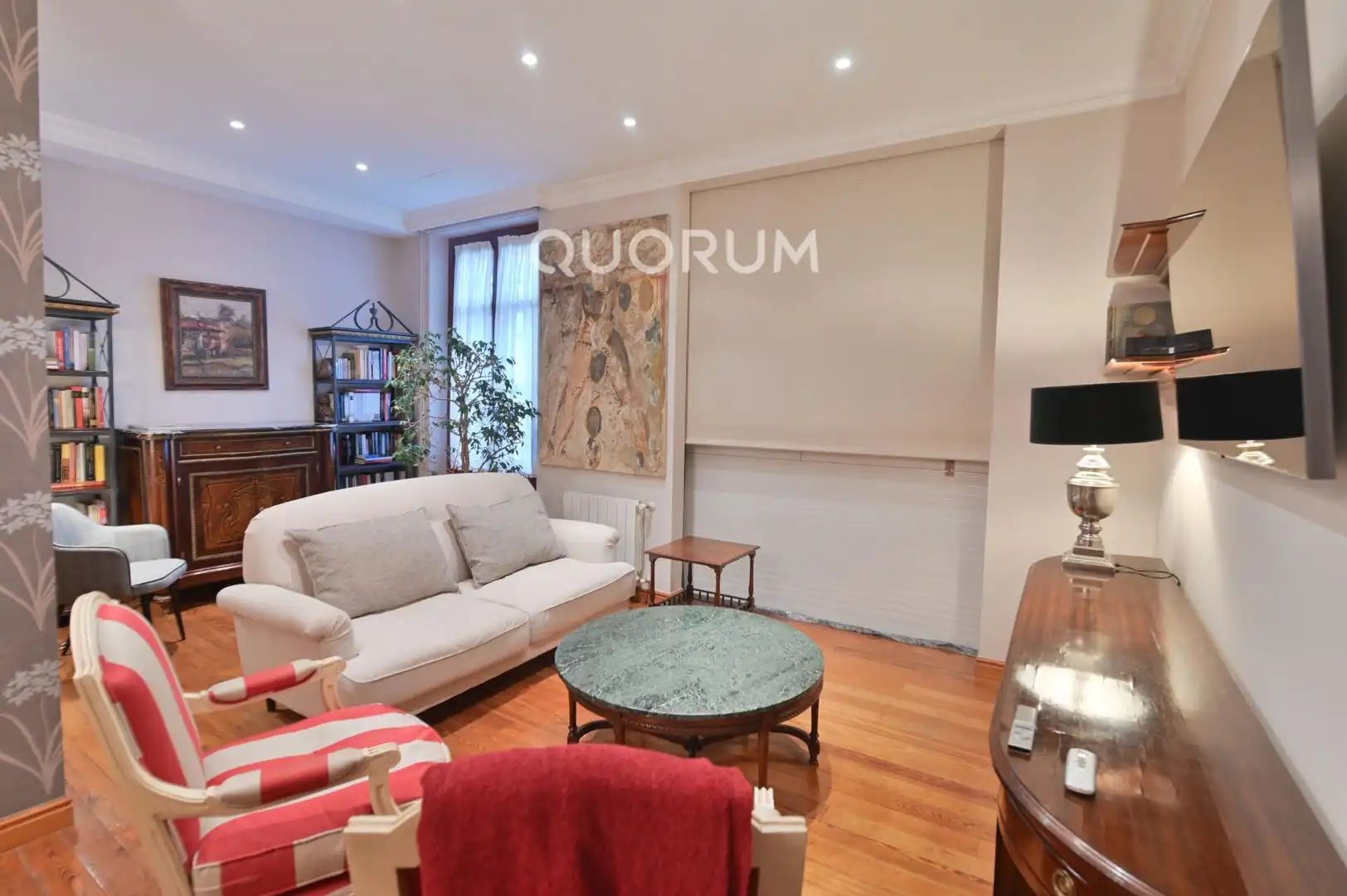Sala de estar de Piso en venta en Bilbao  con Calefacción y Balcón