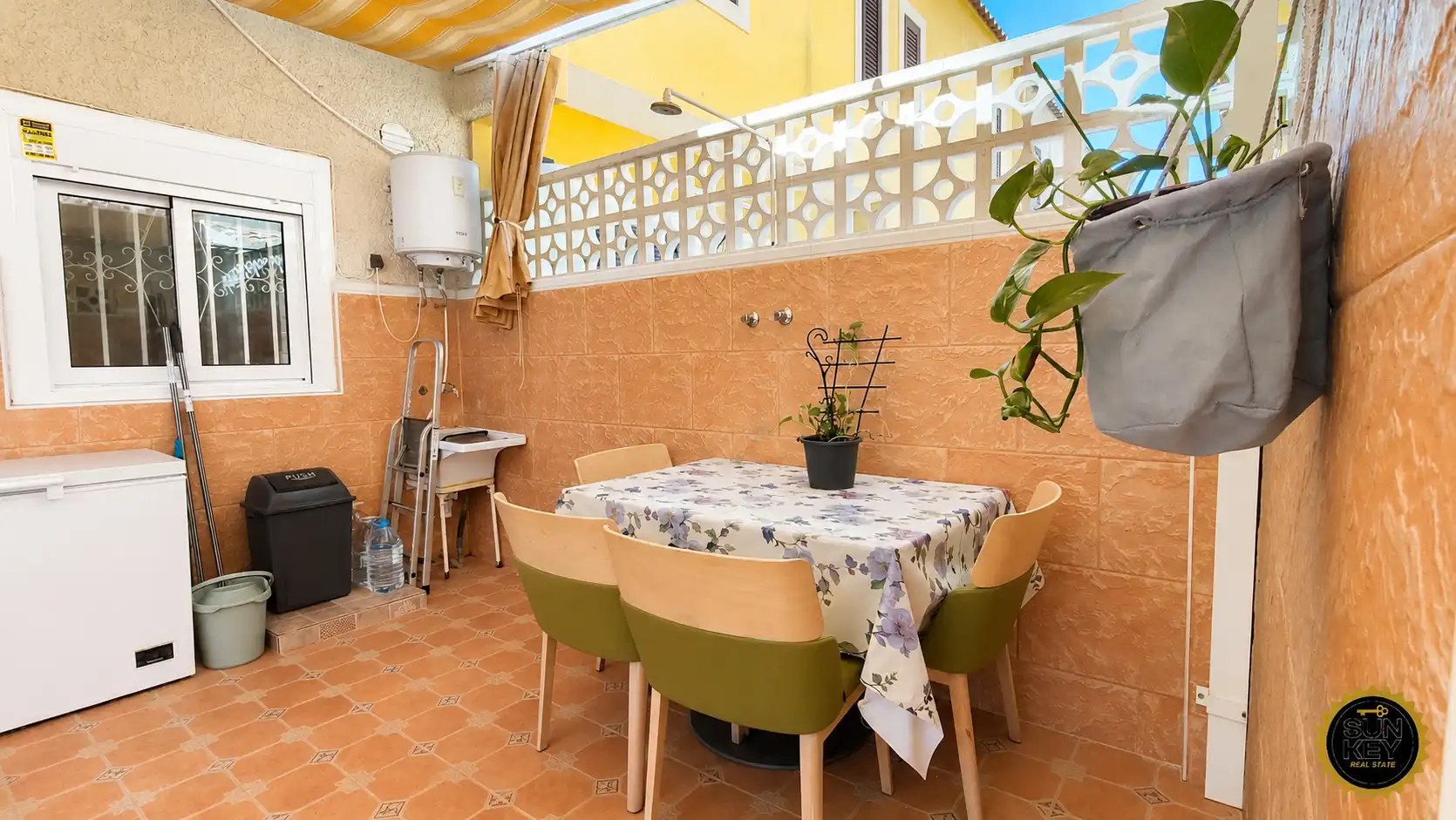 Terrasse von Maisonette zum Verkauf in Mazarrón mit Möbliert