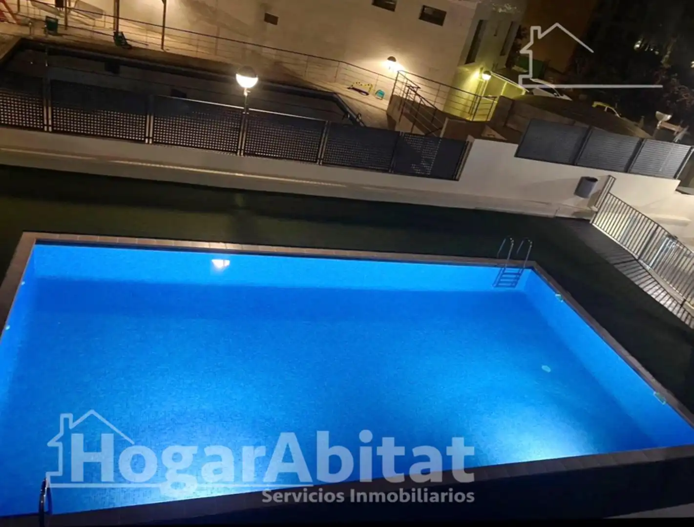 Swimming pool of Flat for sale in Torrent  with Air Conditioner, Heating and Private garden