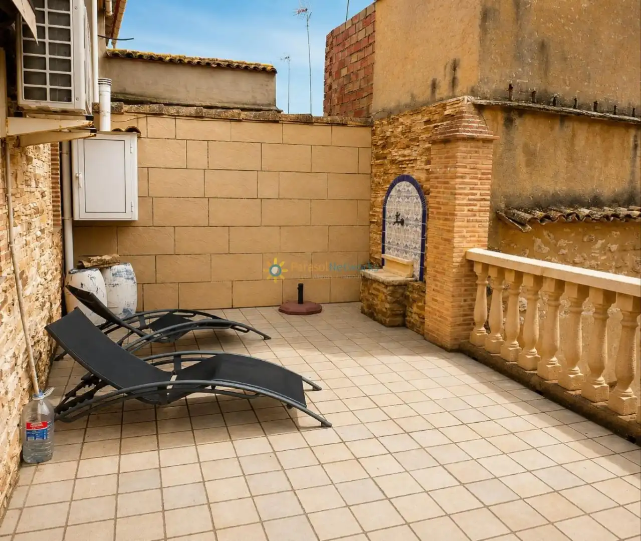 Terrasse von Geschaftsraum zum Verkauf in El Palomar mit Klimaanlage, Terrasse und Möbliert