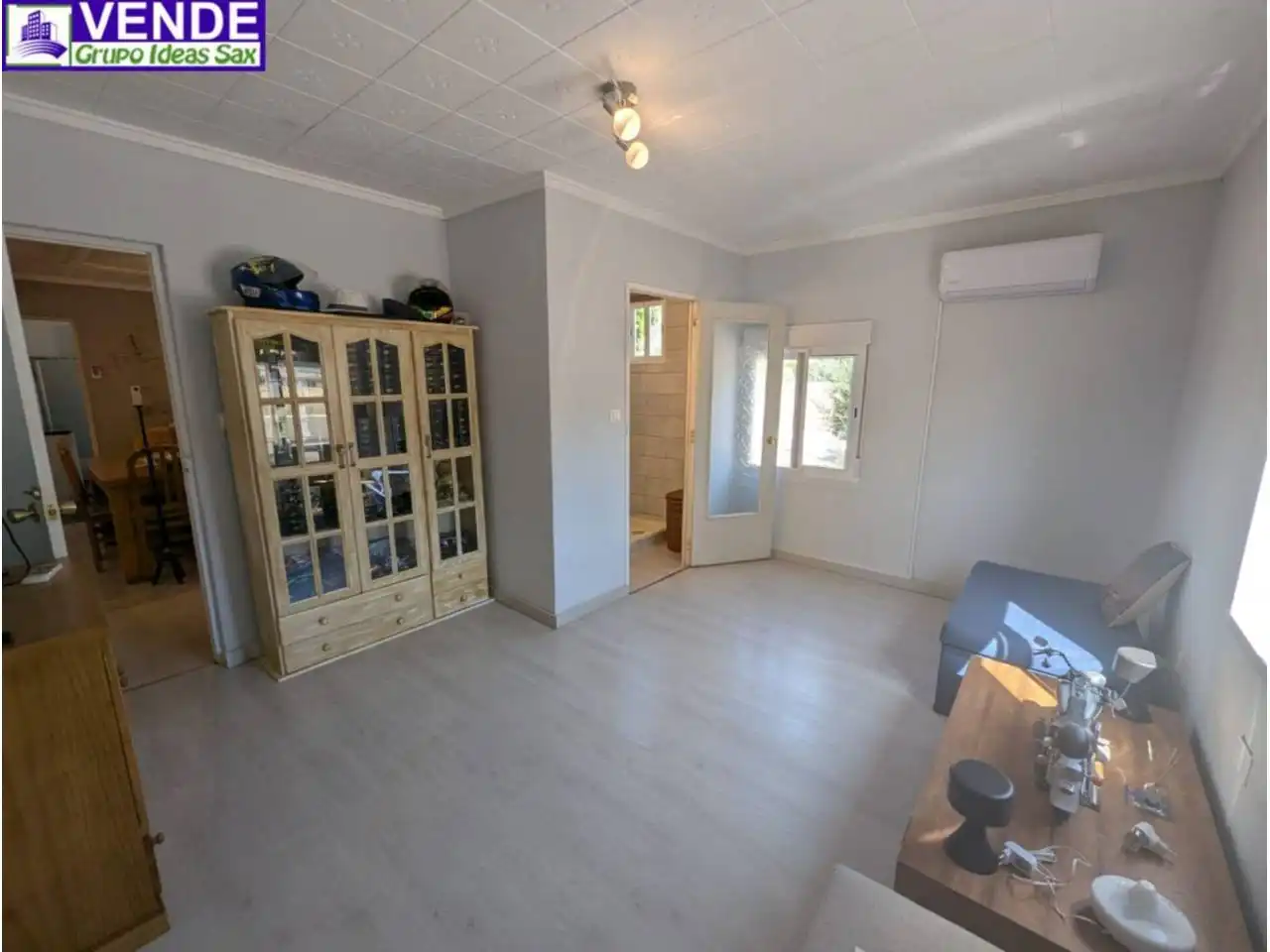 Habitación de Finca rústica en venta en Sax con Aire acondicionado, Jardín privado y Piscina