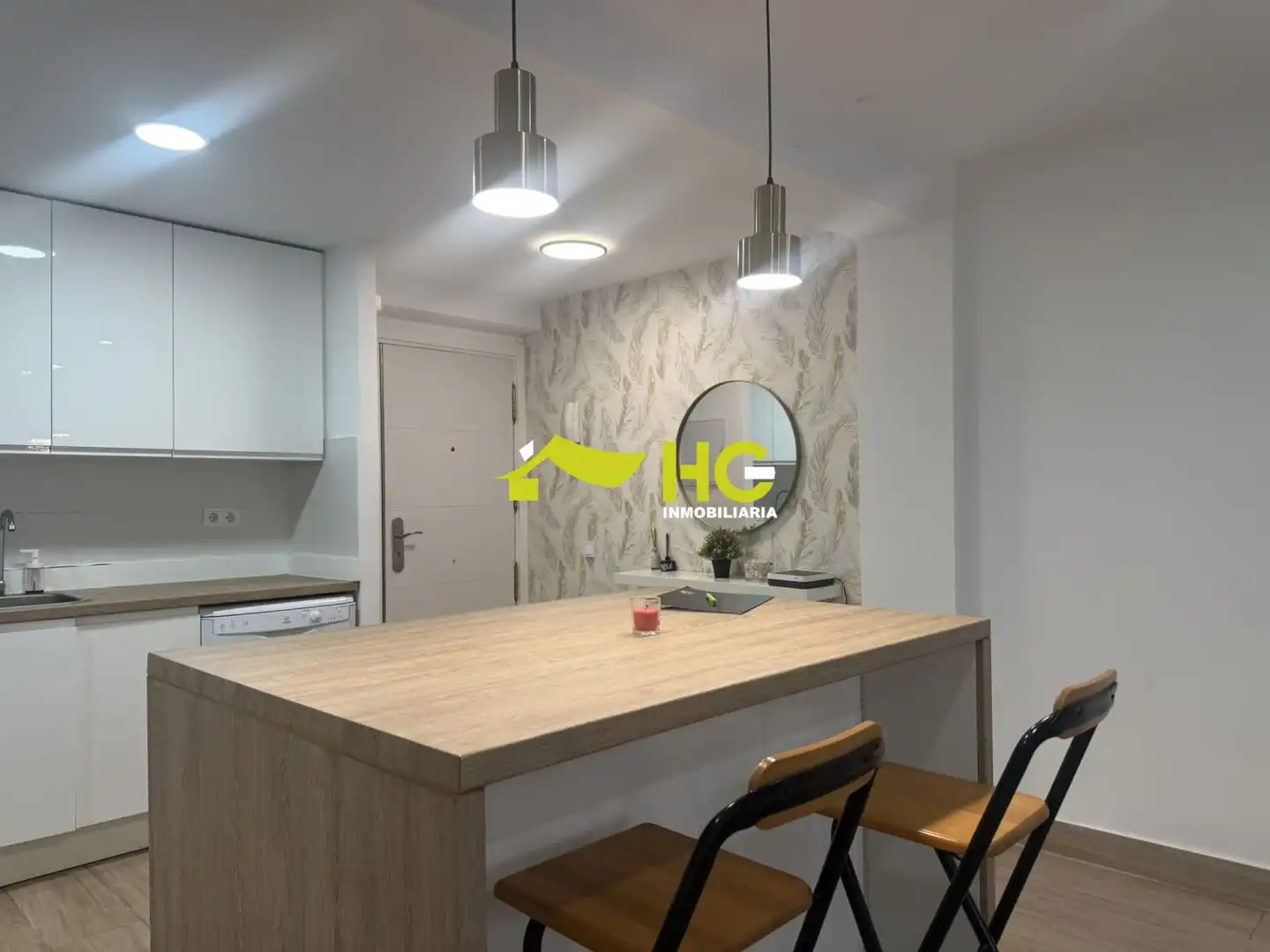 Cocina de Piso de alquiler en Alcorcón con Aire acondicionado, Calefacción y Amueblado
