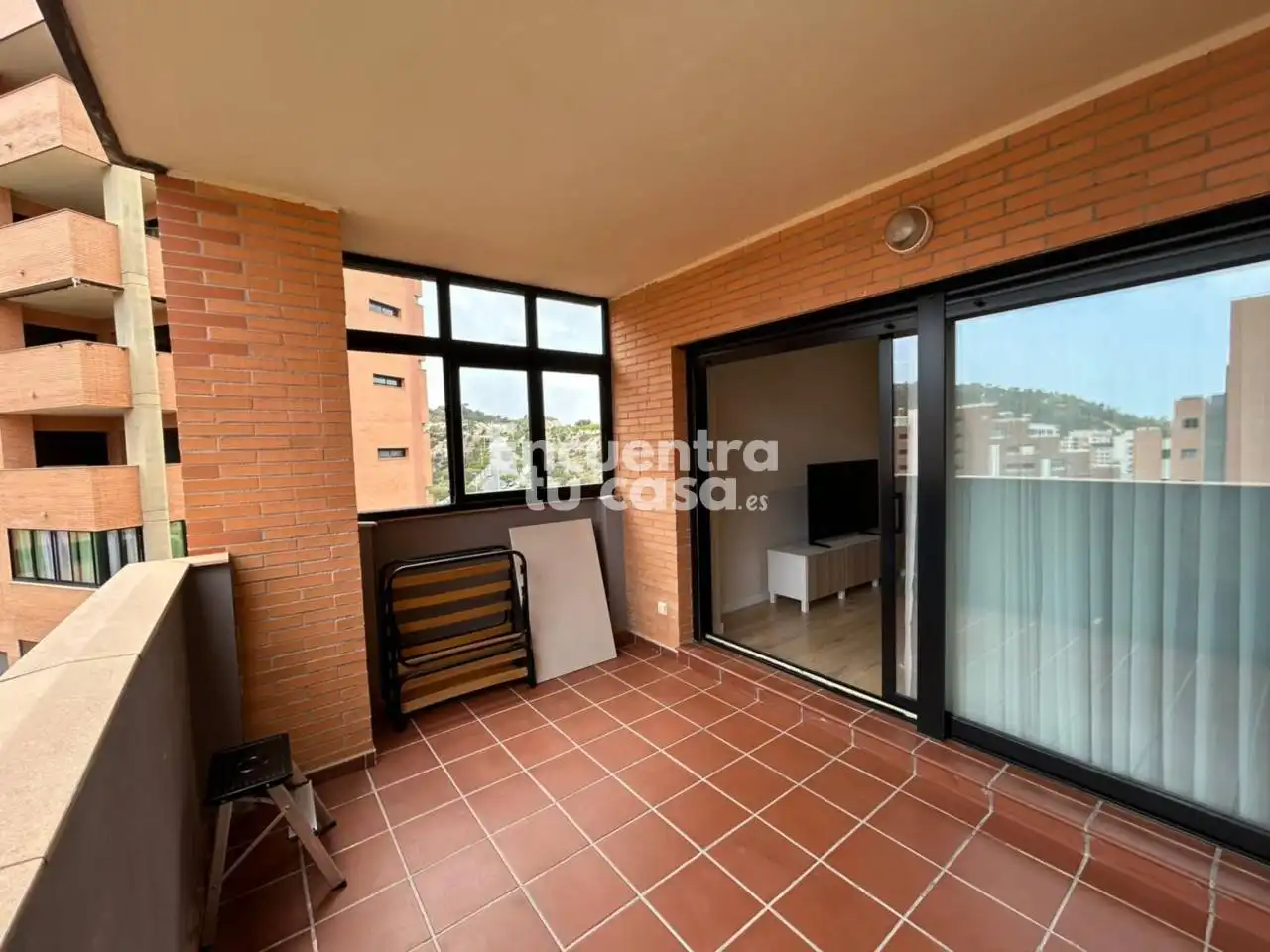 Balcony of Flat for sale in Villajoyosa / La Vila Joiosa  with Air Conditioner, Heating and Terrace