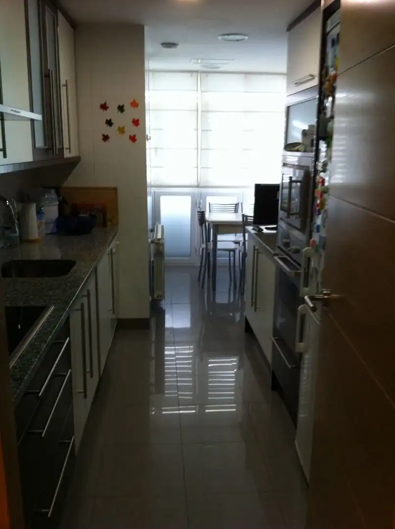 Kitchen of Flat for sale in Madrid  with Air Conditioner, Heating and Private garden