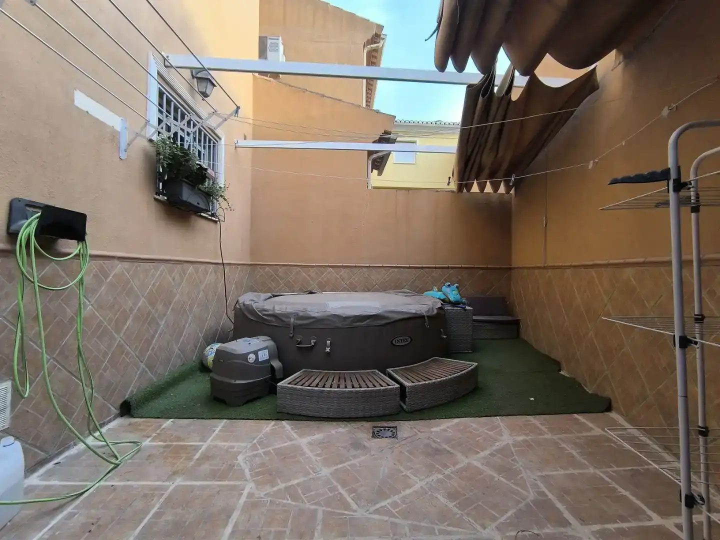 Terrassa de Casa adosada en venda en Santa Fe amb Aire condicionat i Balcó