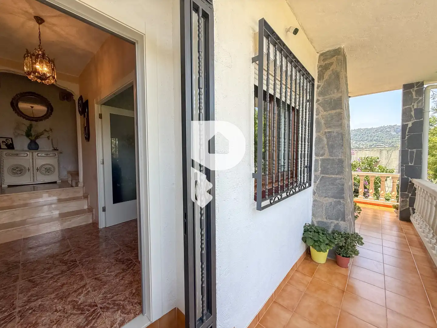 Terraza de Casa o chalet en venta en Vallirana con Calefacción, Jardín privado y Terraza