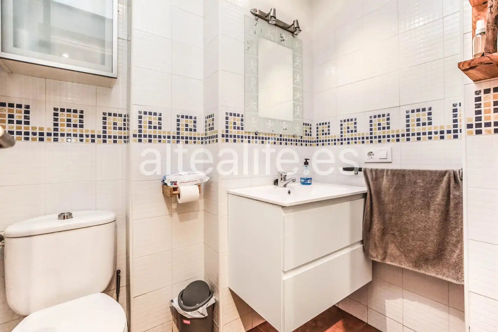 Baño de Casa adosada en venta en La Nucia con Aire acondicionado, Jardín privado y Terraza