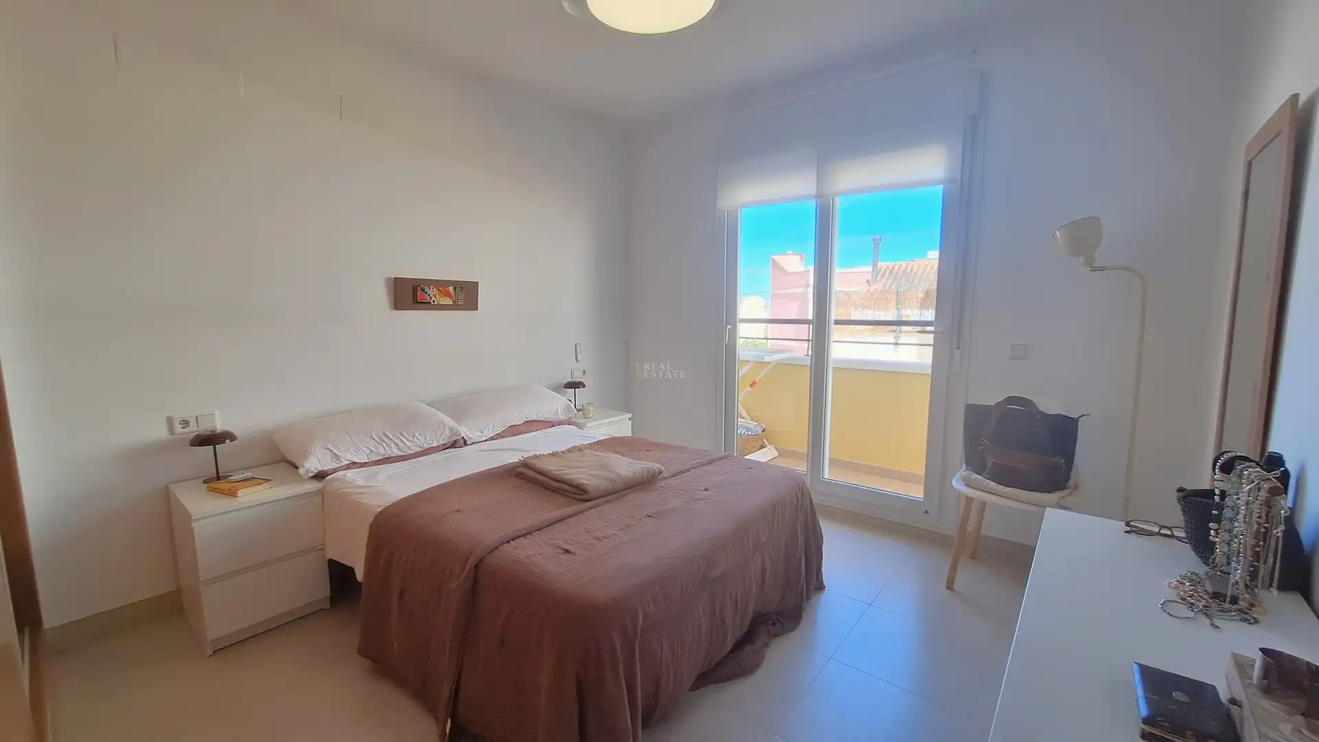 Bedroom of Flat for sale in Jávea / Xàbia  with Air Conditioner, Terrace and Swimming Pool