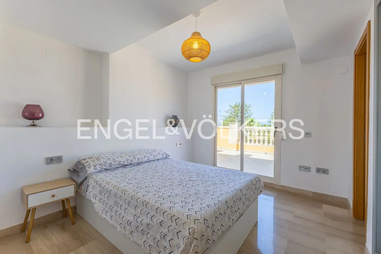 Bedroom of Duplexes for rent in Dénia  with Air Conditioner, Heating and Swimming Pool