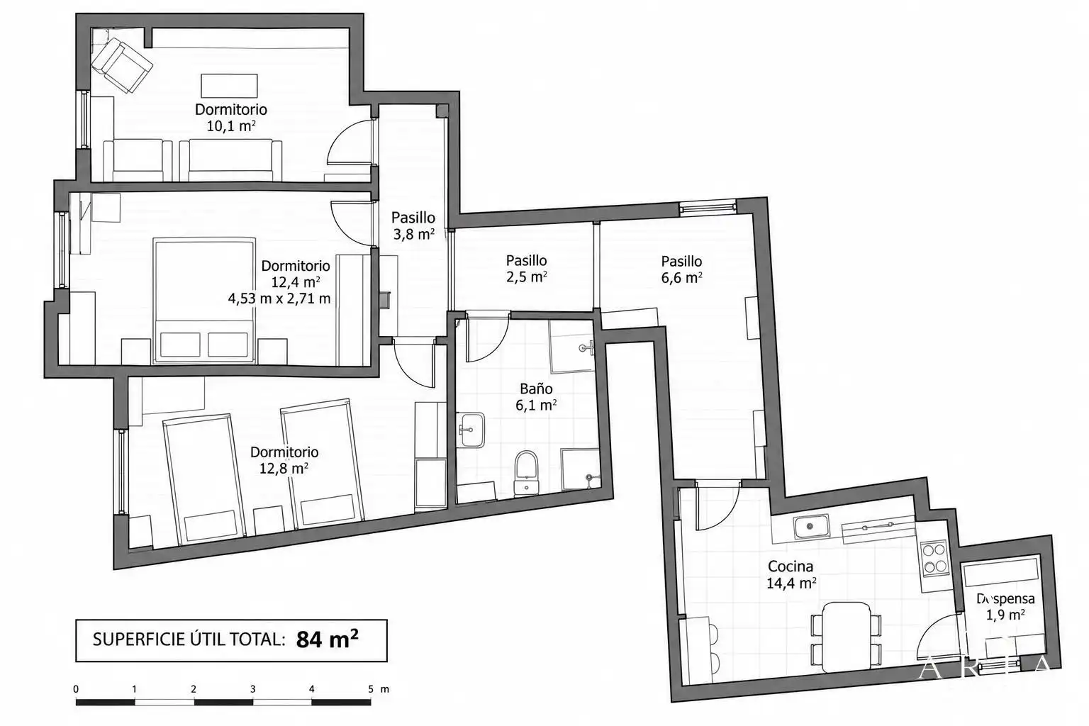 Appartement avec ascenseur à vendre à Paseo Urgoiti Kalea, imagen 51