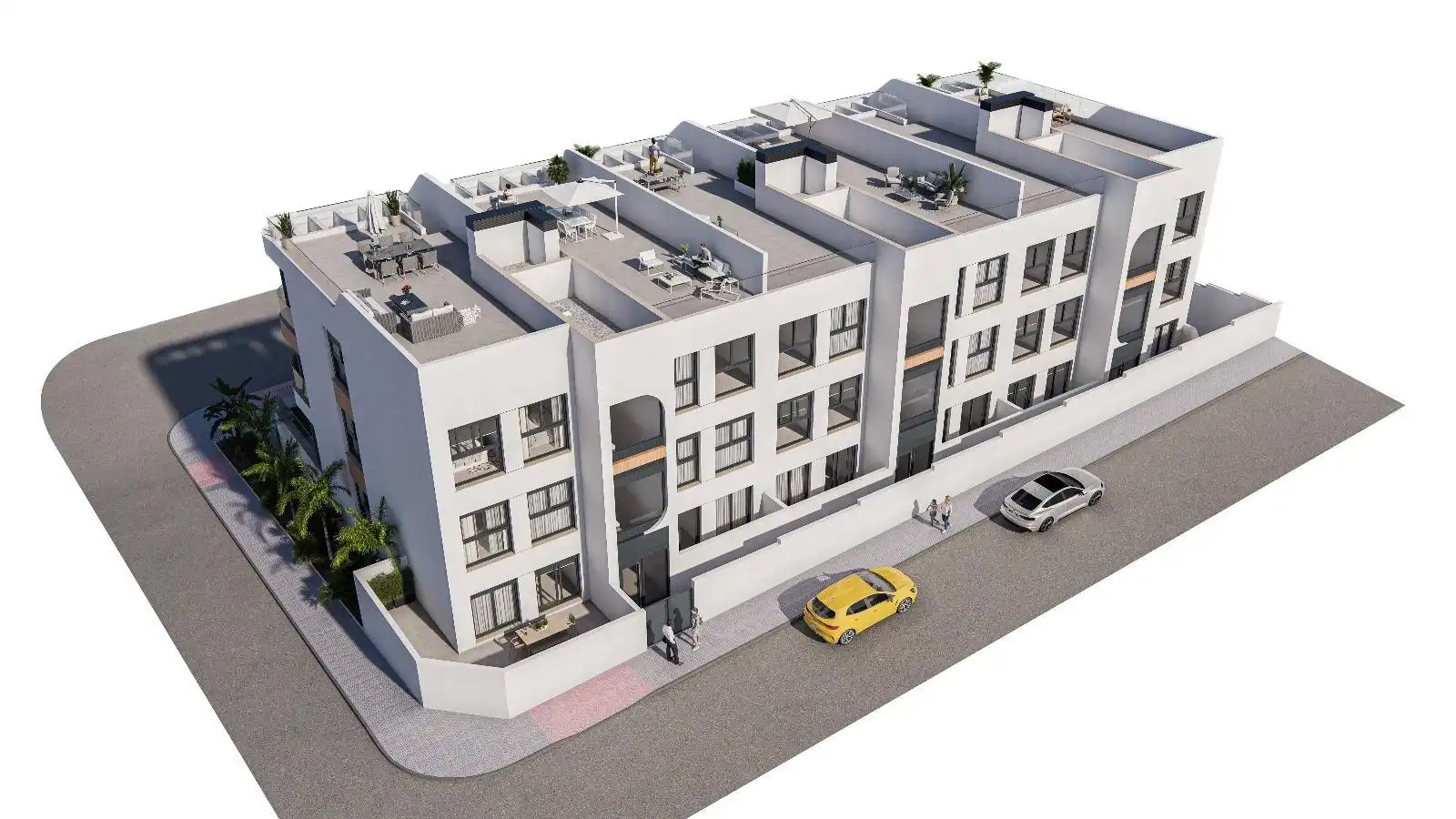 Erdgeschosswohnung mit Pool zum Verkauf in Benijófar, imagen 8
