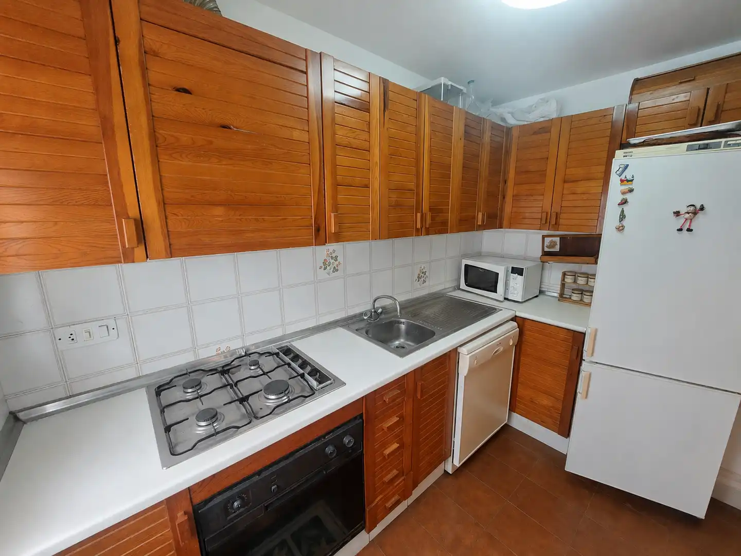 Cocina de Apartamento en venta en Salou con Calefacción, Terraza y Amueblado