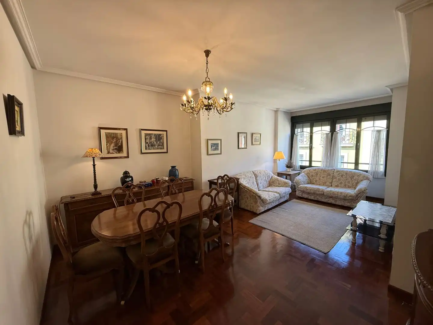 Wohnzimmer von Wohnung zum Verkauf in Oviedo  mit Heizung, Abstellraum und Möbliert