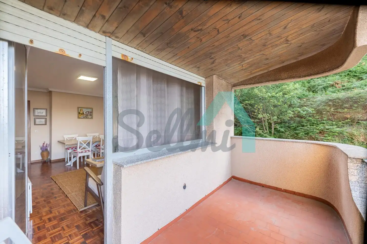Terrasse von Wohnung zur Miete in Castrillón mit Heizung, Parkett und Terrasse