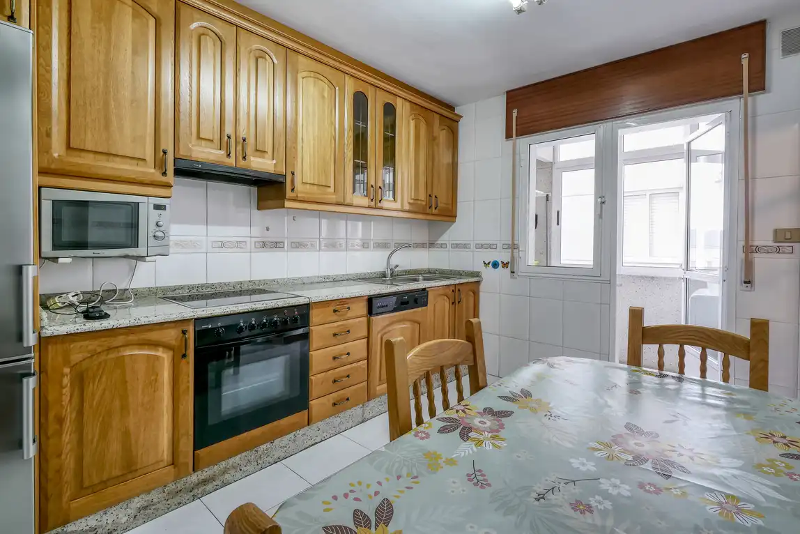 Kitchen of Flat for sale in Ribadeo  with Heating, Terrace and Storage room