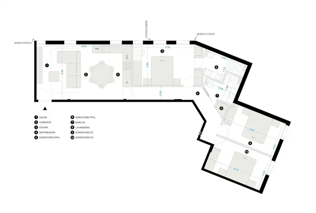 Apartamento en venta en Chamberí