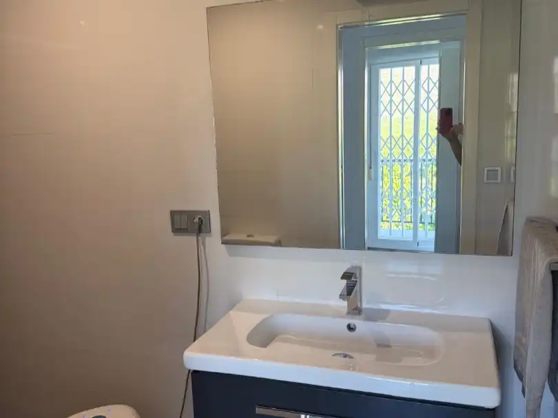 Bathroom of Flat for rent in Almuñécar  with Parquet flooring, Terrace and Furnished