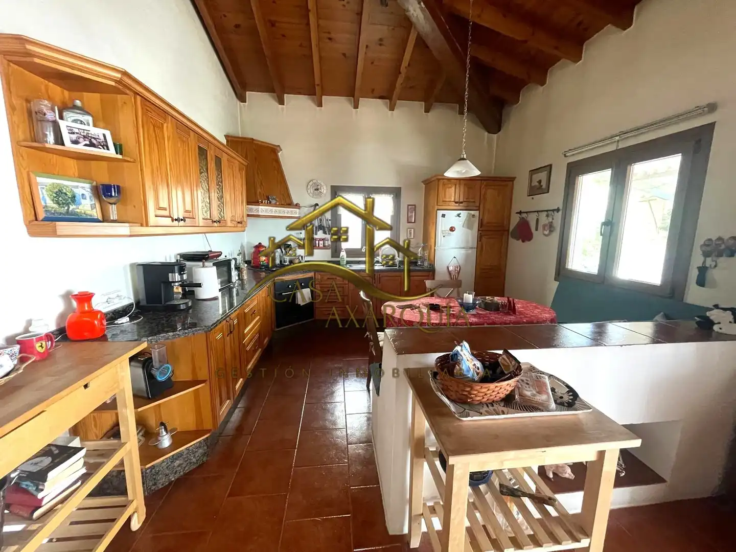 Cocina de Finca rústica en venta en Vélez-Málaga con Jardín privado y Terraza