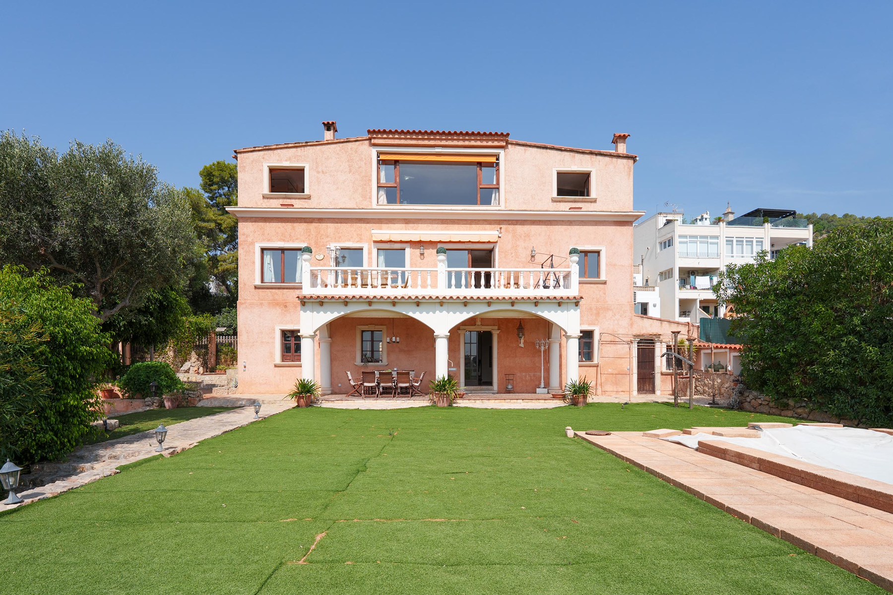 Exterior view of House or chalet for sale in  Palma de Mallorca  with Air Conditioner, Private garden and Terrace