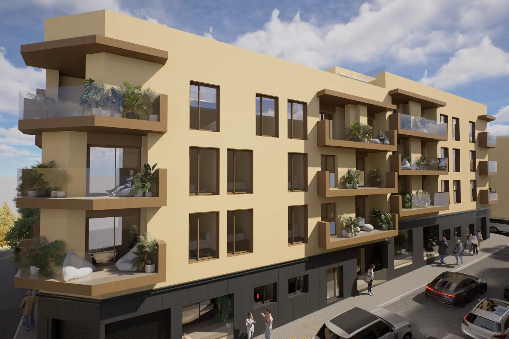 Piano terra di nuova costruzione con terrazza in vendita a Carrer de Cervantes, imagen 8