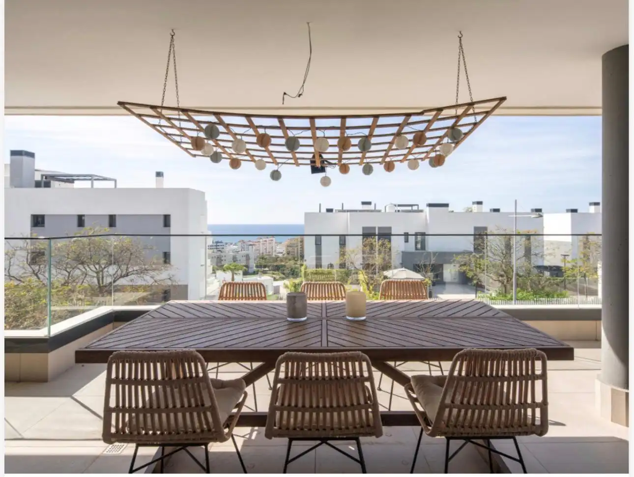 Terraza de Piso en venta en Estepona con Aire acondicionado, Calefacción y Terraza
