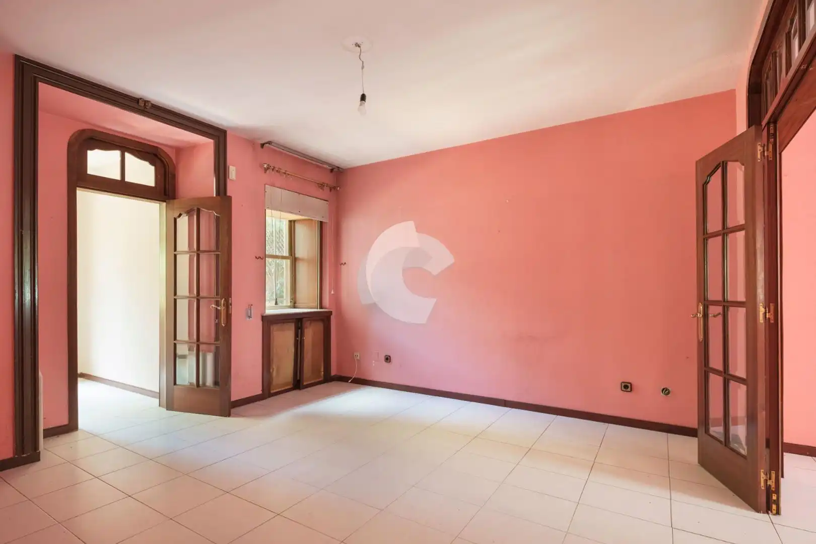 Sala d'estar de Casa adosada en venda en A Coruña Capital  amb Calefacció i Traster