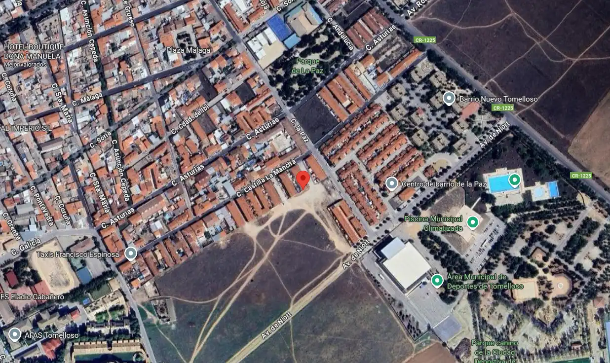 Vista exterior de Pis en venda en Tomelloso