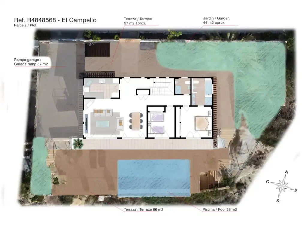 Casa o xalet en venda a Avinguda de l'Alacantí, Pueblo Acantilado - Lanuza