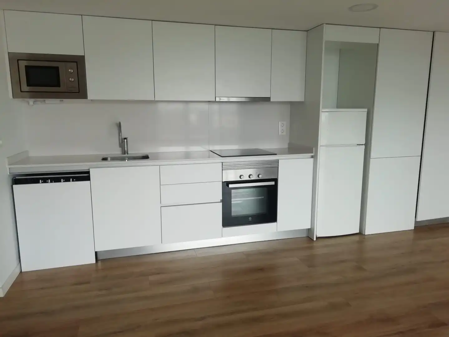 Küche von Wohnung zum Verkauf in Terrassa mit Klimaanlage, Heizung und Parkett