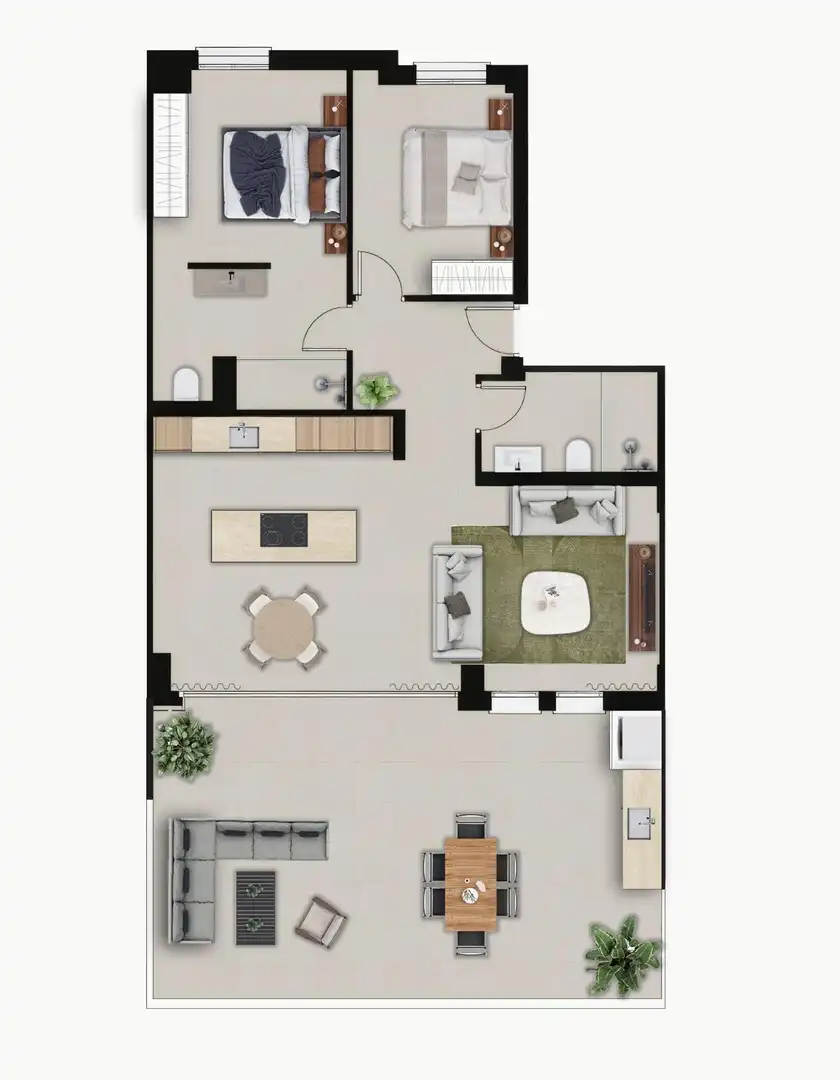 Apartament en venda en Pedreguer amb Calefacció, Jardí privat i Terrassa