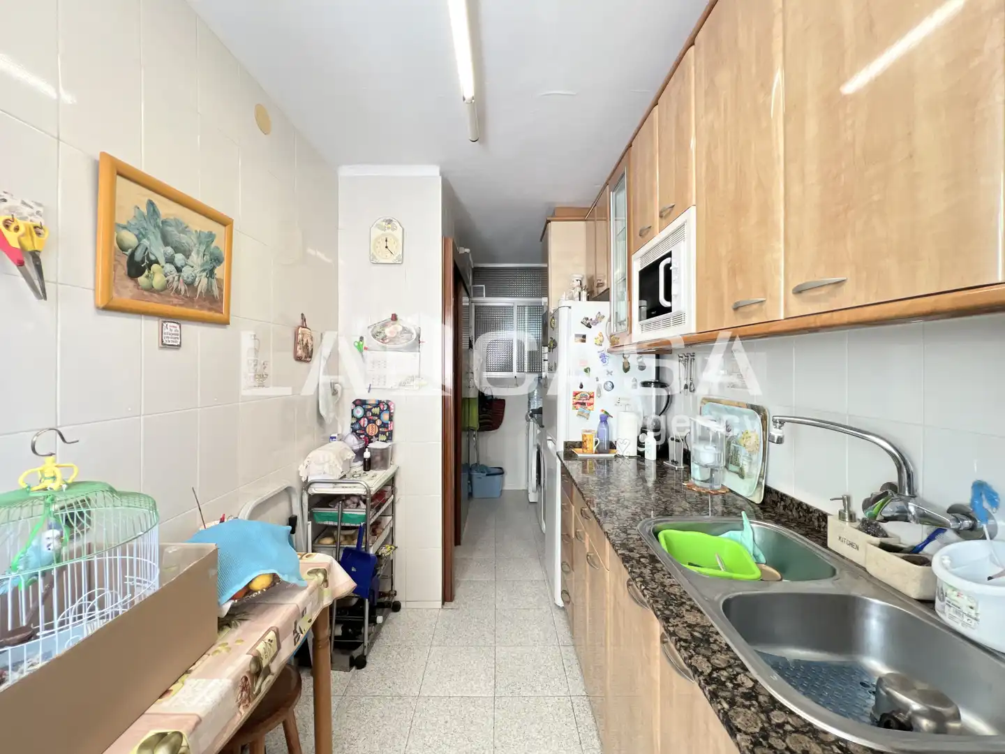 Kitchen of Flat for sale in Badalona