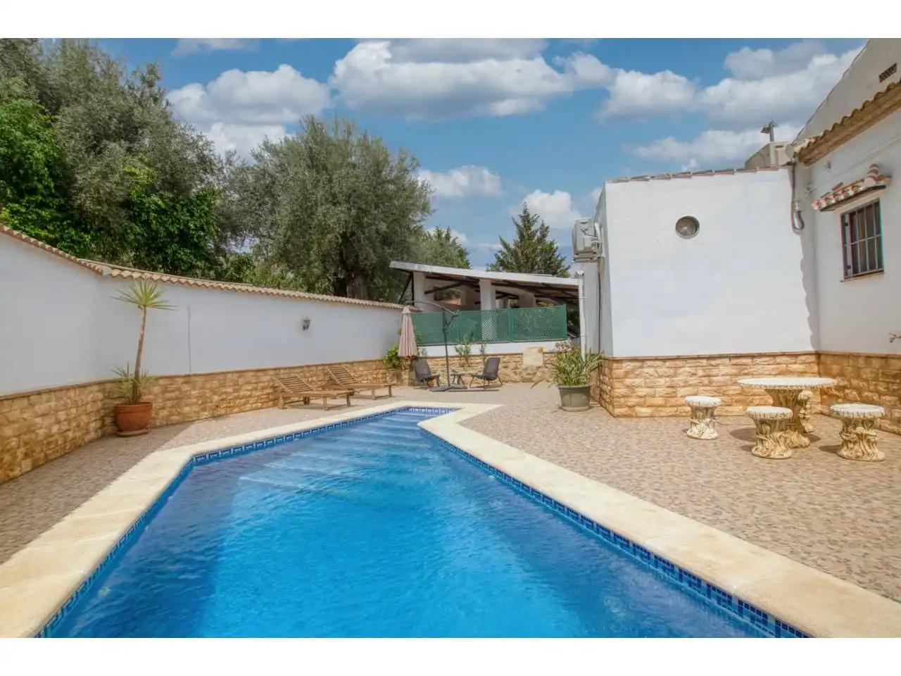 Piscina de Casa o xalet en venda en Periana amb Terrassa i Piscina