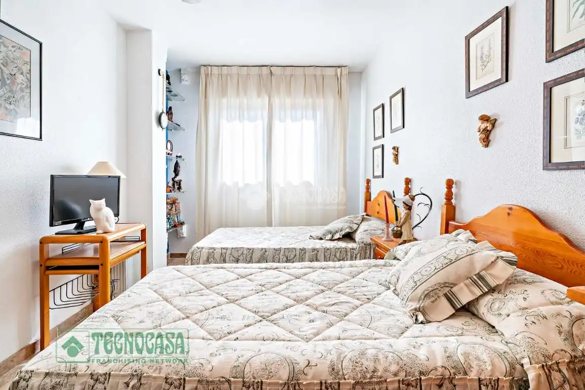Bedroom of Flat for sale in Roquetas de Mar  with Air Conditioner, Heating and Terrace