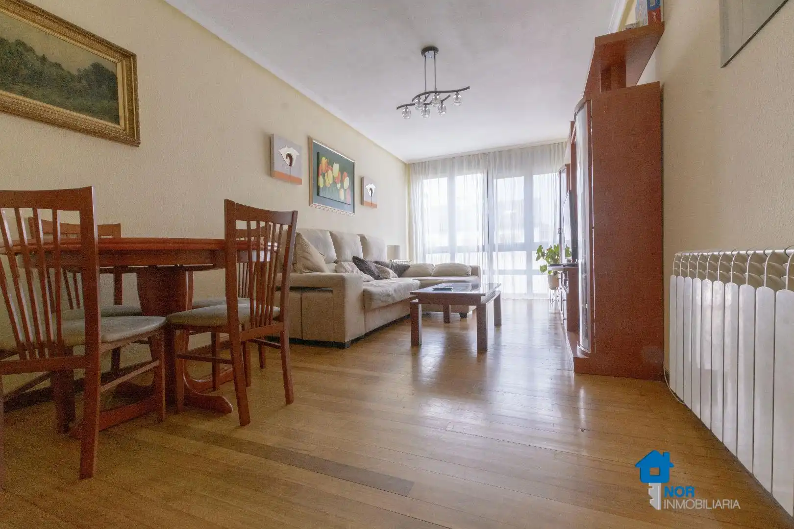 Vista exterior de Piso en venta en Escalante con Terraza y Amueblado