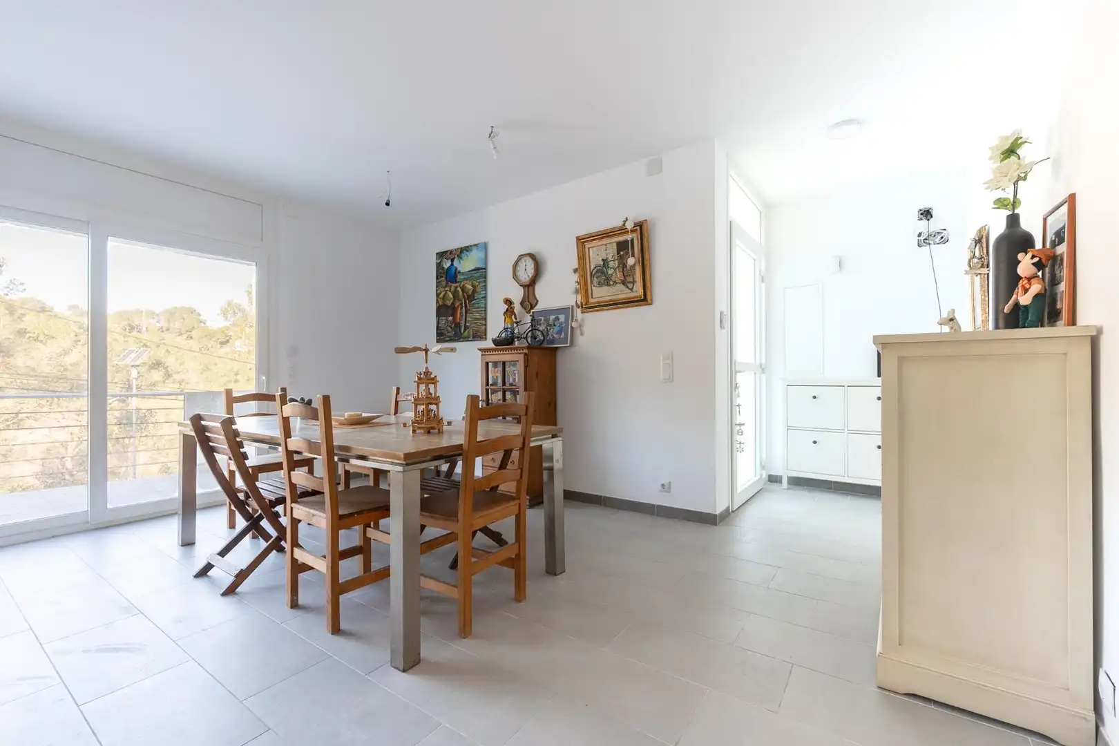 Dining room of Houses for sale in Canyelles  with Air Conditioner, Heating and Private garden