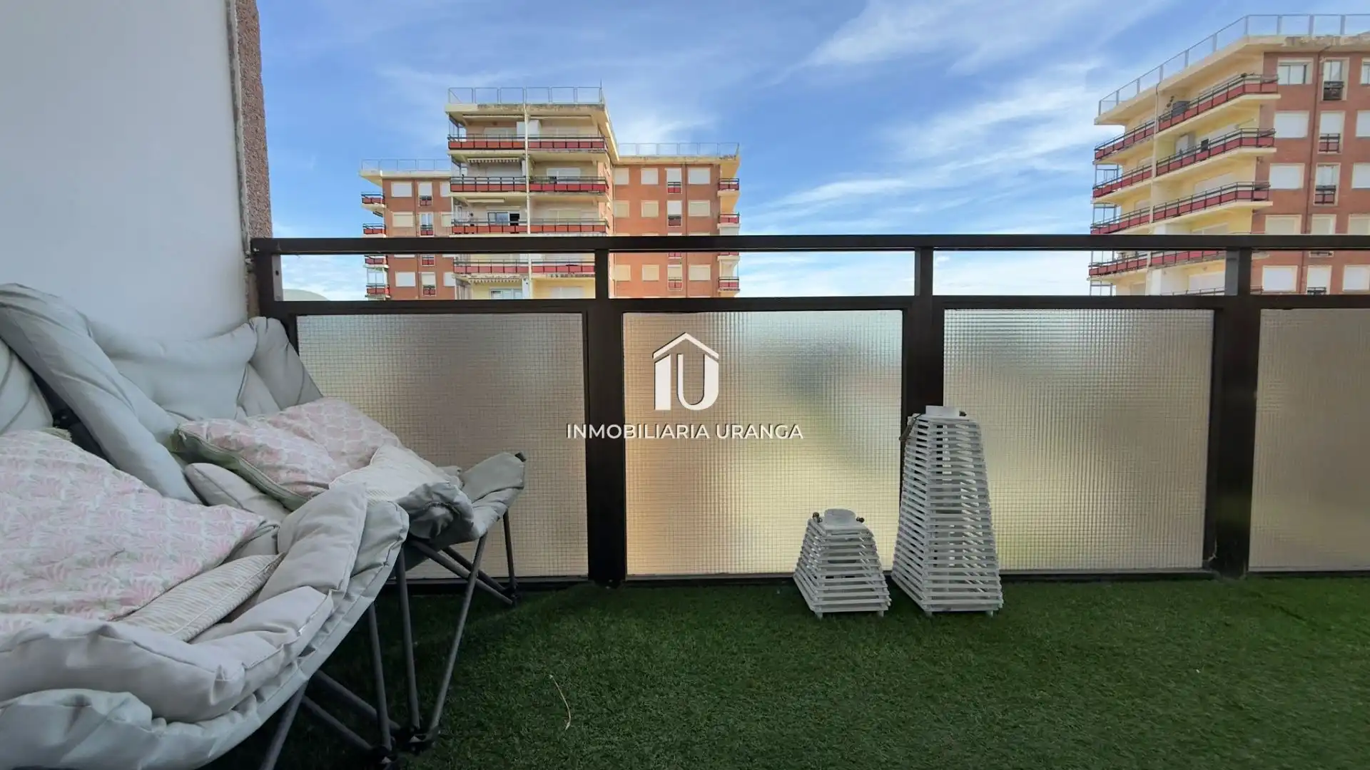 Terrasse von Wohnung zum Verkauf in Laredo mit Heizung, Terrasse und Möbliert