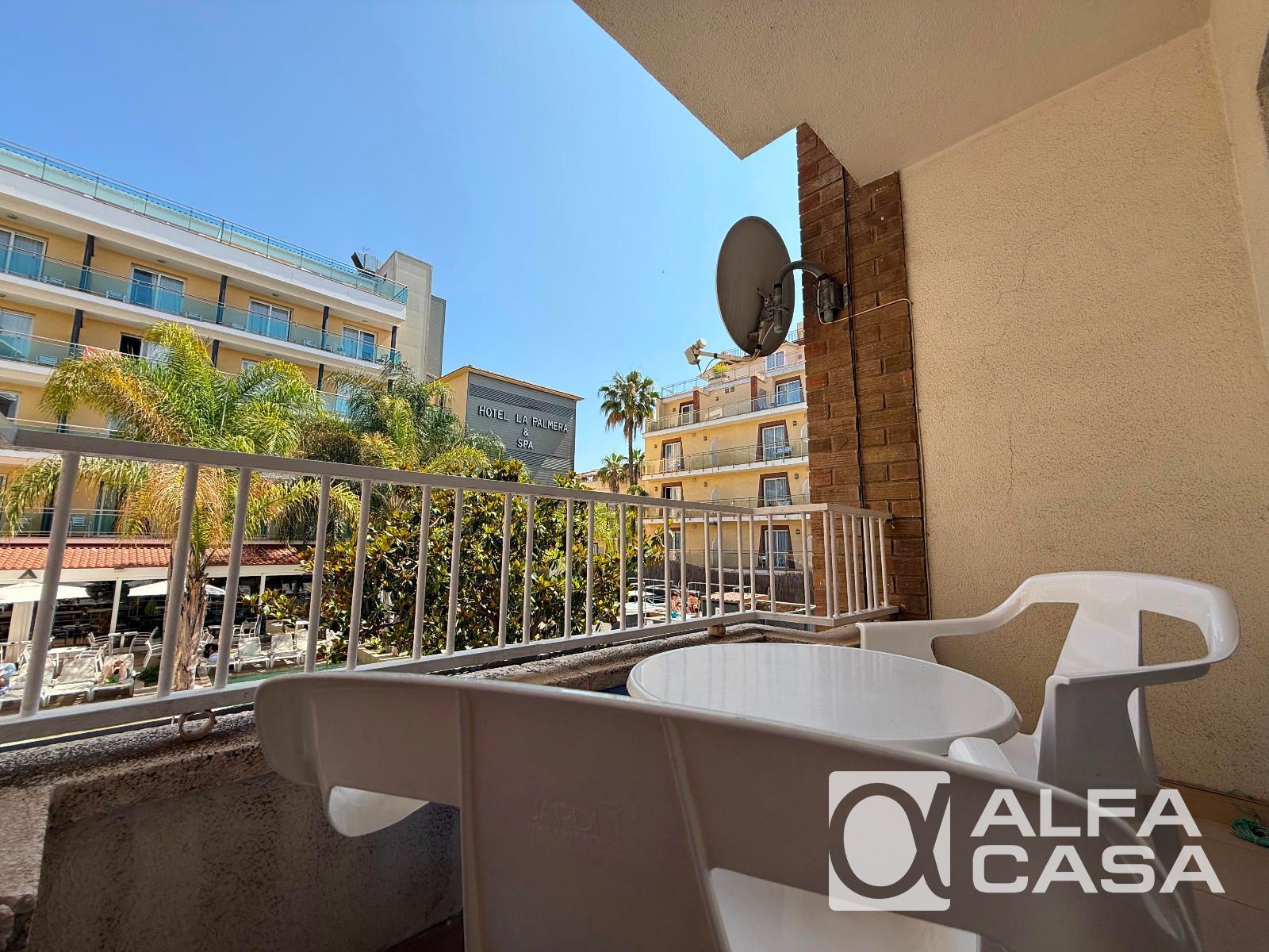 Balcony of Flat for sale in Lloret de Mar  with Terrace, Furnished and Washing machine