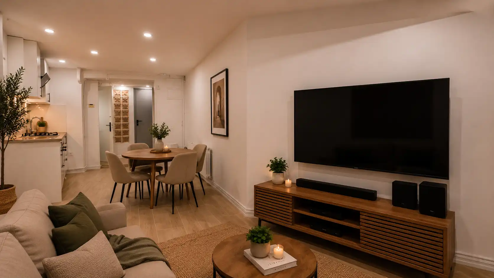 Wohnzimmer von Erdgeschoss zum Verkauf in Barcelona mit Heizung und Terrasse
