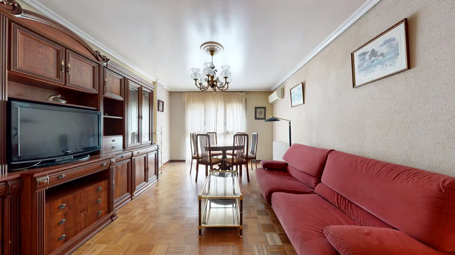 Sala de estar de Piso en venta en Tafalla con Calefacción, Parquet y Trastero