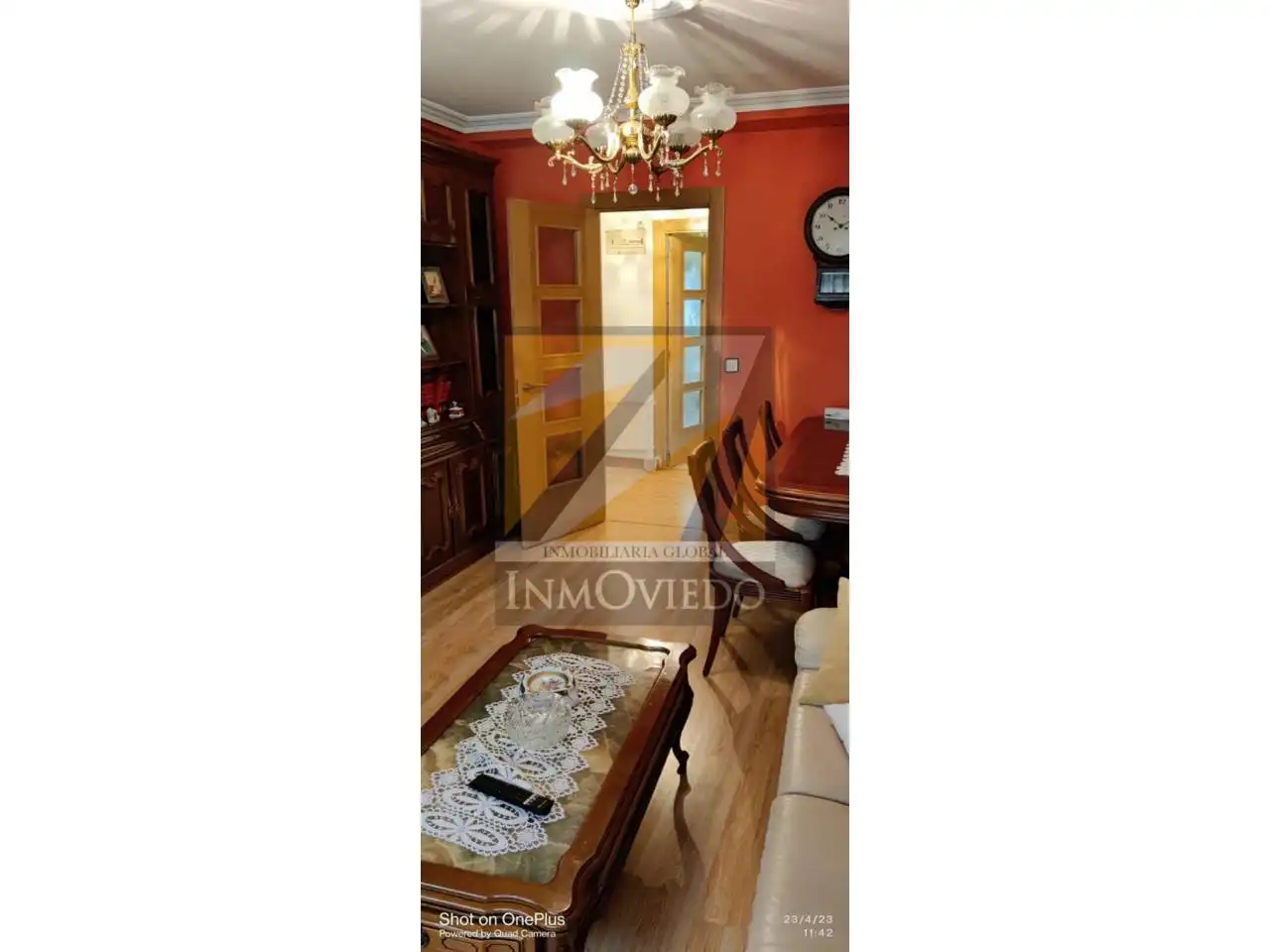 Sala de estar de Piso en venta en Tineo con Calefacción, Amueblado y Alarma