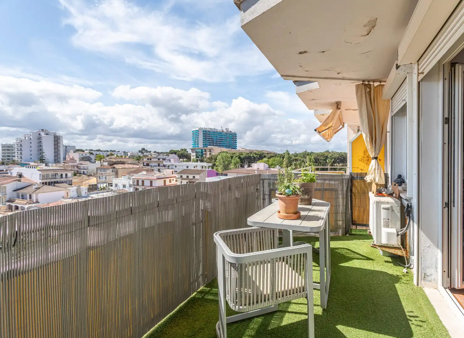Terrasse von Wohnungen zum Verkauf in Santa Margalida mit Klimaanlage, Heizung und Parkett