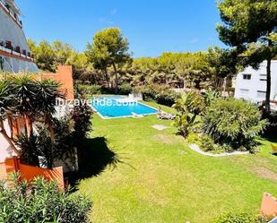 Garden of Duplex to rent in Santa Eulària des Riu  with Air Conditioner, Terrace and Swimming Pool